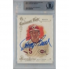 Johnny Bench autograph
