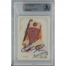 Chris Davis autograph