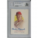 Charlie Manuel autograph