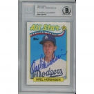 Orel Hershiser autograph