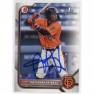 Aeverson Arteaga autograph