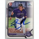 Jordan Beck autograph