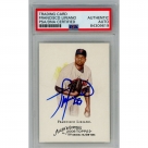 Francisco Liriano autograph