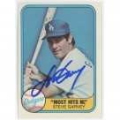 Steve Garvey autograph