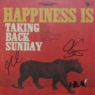 Taking Back Sunday (Adam Lazzara, John Nolan, & Shaun Cooper) autograph