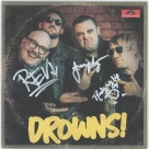The Drowns (Aaron-Rev Peters, Jake Margolis, & Andy Wylie) autograph