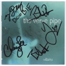 The Verve Pipe (Brian Vander Ark, Brad Vander Ark, Lou Musa, Channing Lee, & Zach Dubay) autograph