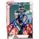 Jon Ryan autograph