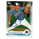 Keegan Thompson autograph