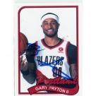 Gary II Payton autograph