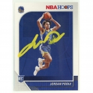 Jordan Poole autograph
