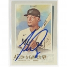 Isan Diaz autograph