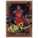 Delon Wright autograph