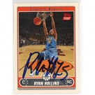 Ryan Hollins autograph
