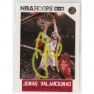 Jonas Valanciunas autograph