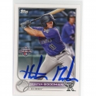 Hunter Goodman autograph