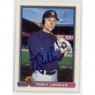 Torey Lovullo autograph