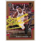 DeMar DeRozan autograph