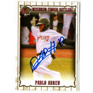 Pablo Abreu autograph