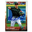 Nick Ahmed autograph