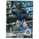 Miguel Amaya autograph