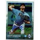 Matt Andriese autograph