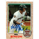 Will Benson autograph