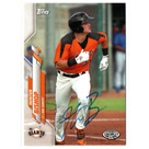 Hunter Bishop autograph