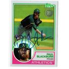 Paul Blackburn autograph
