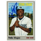 Vidal Brujan autograph