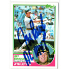 Jeff Burroughs autograph