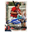 Triston Casas autograph