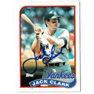 Jack Clark autograph