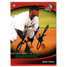 Javier Colina autograph