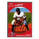 Javier Colina autograph