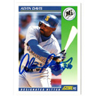 Alvin Davis autograph