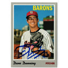 Dane Dunning autograph