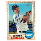 Eduardo Escobar autograph