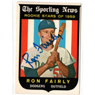 Ron Fairly autograph