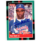 Ron Gant autograph