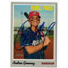 Andres Gimenez autograph