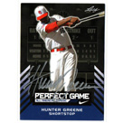 Hunter Greene autograph