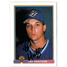 Pat Hentgen autograph