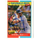 Pete Incaviglia autograph