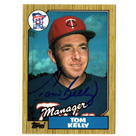 Tom Kelly autograph