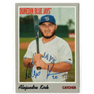 Alejandro Kirk autograph