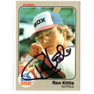 Ron Kittle autograph