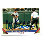 Chuck Knoblauch autograph
