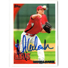 Mike Leake autograph