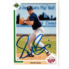 Scott Leius autograph